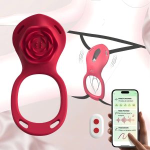 Vibromasseur rose portable pour femmes – Application Couples Connect + télécommande, stimulation clitoridienne mains libres, jeux à distance, silicone sans danger pour le corps, emballage discret | AMORA