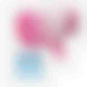 BUBBLEPUFF pink + (UP) BUBBLEWATER