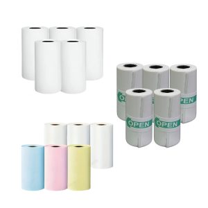 (SP) 5x paper rolls ROLLS + (UP) MULTIROLLS 6PCS + STICKYROLLS