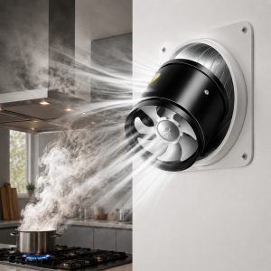 Ventilateur d'extraction pour cuisine, salle de bain et bureau - 160 m³/h ou 530 m³/h | VENTORIS